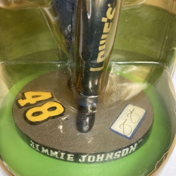 Limited Edition Jimmy Johnson #48 NASCAR JG Motorsports Inc 2003 Bobble-Dobbles - Picture 9 of 16